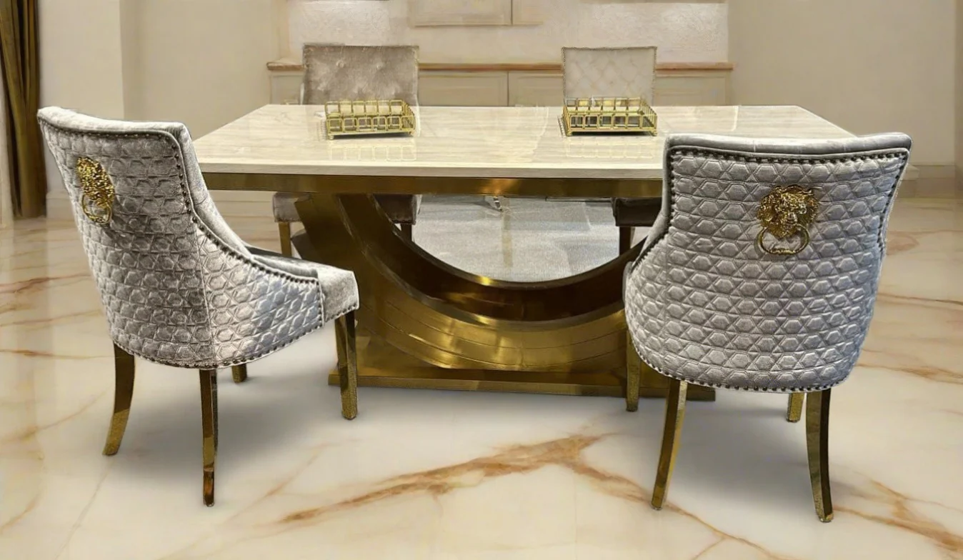 Black Marble Dining Sets